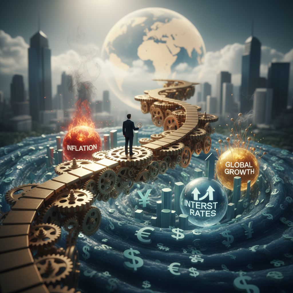 Navigating the Current Economic Landscape: Inflation, Interest Rates, and Growth in a Global Flux